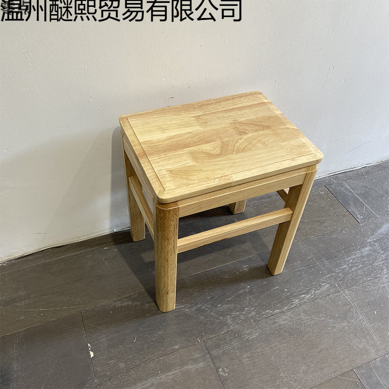 实木餐桌凳长方凳家用高方凳课桌凳简约客厅板凳中式加厚宿舍稳固