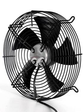 冷凝器转VRJ子网罩风机吹风工业冷却散热冷外干机轴款流式风机