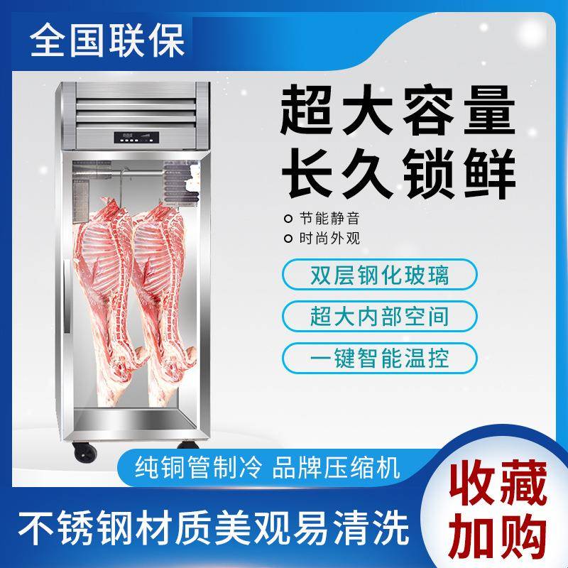 商用挂肉柜冷藏28立陈式列鲜展示柜鲜肉猪牛羊柜冷肉挂钩肉冰柜