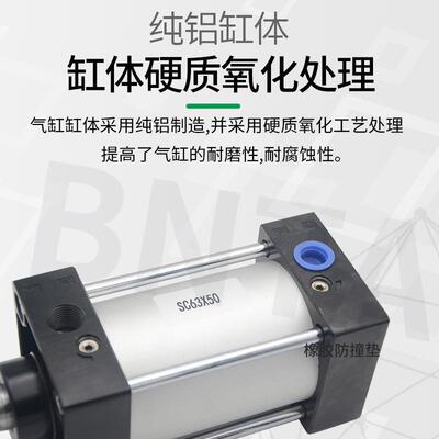 动标719准大气缸SC气12575/100/150/2000/300*35*400*50*0*600*70