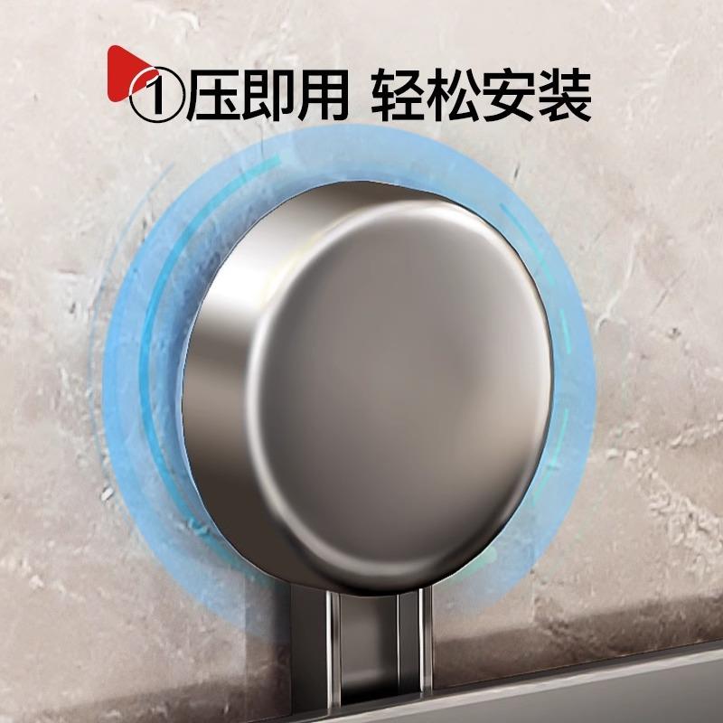 挂浴室打孔绕线德架国子吹收机置物架壁挂式吹风风筒纳吸QPO盘免