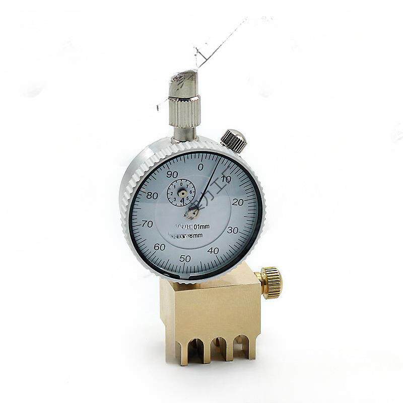 电木吉他琴弦距尺高度测量显百分表工工室作WZE手工制琴数维修保