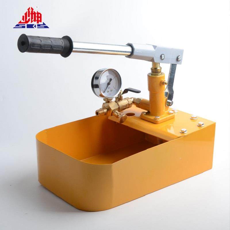 手动器试压LKU压泵加厚全铜打机管道ppr水管压手打提式地暖压力测