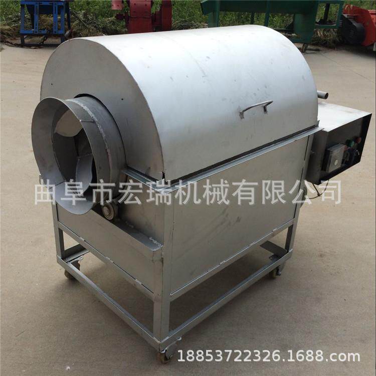 花生子碳加热炒板货机花生JVA豆瓜脱皮机大糖炒栗机