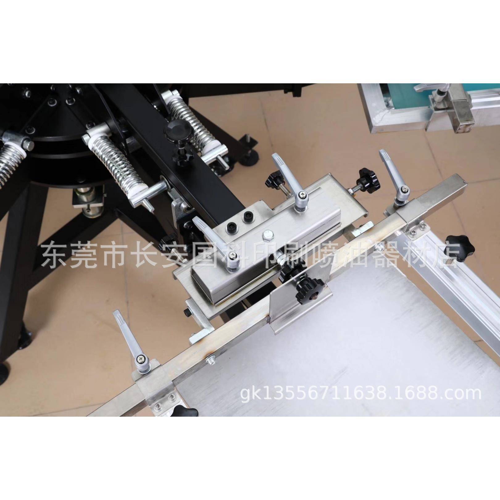 服装丝印机T恤印简机手动印花台跑台印花机操E101作单丝易学