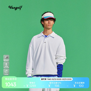 Basic高尔夫长袖 Casual VANGOLF POLO卫衣运动休闲 陈哲远同款