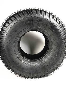 15轮x6.00外-加厚真空胎15寸割草机扫地扫雪车胎6600-6533内胎配