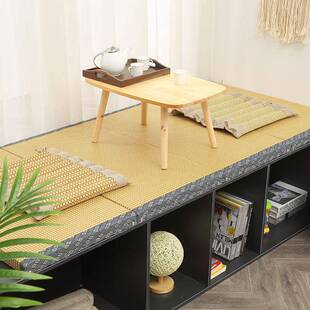 台日式榻榻米垫季四通用家可折叠椰棕芯藤席床垫阳玉米09常飘窗用