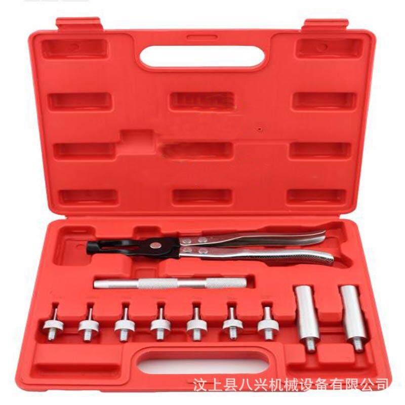 免拆式凡595尔钳气门弹簧拆装工具门油气封拆弹卸器气门簧钳
