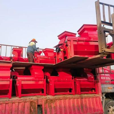 出口非洲850型米脱两粒机柴HEL电脱用玉米扒皮脱玉粒一体机苞米粒