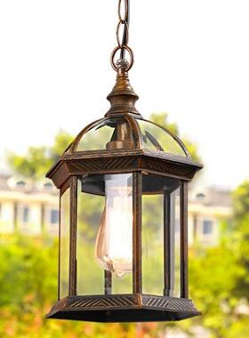 外房简约户外吊灯室防水阳台廊48852架凉亭仿古庭院大门灯口亭子