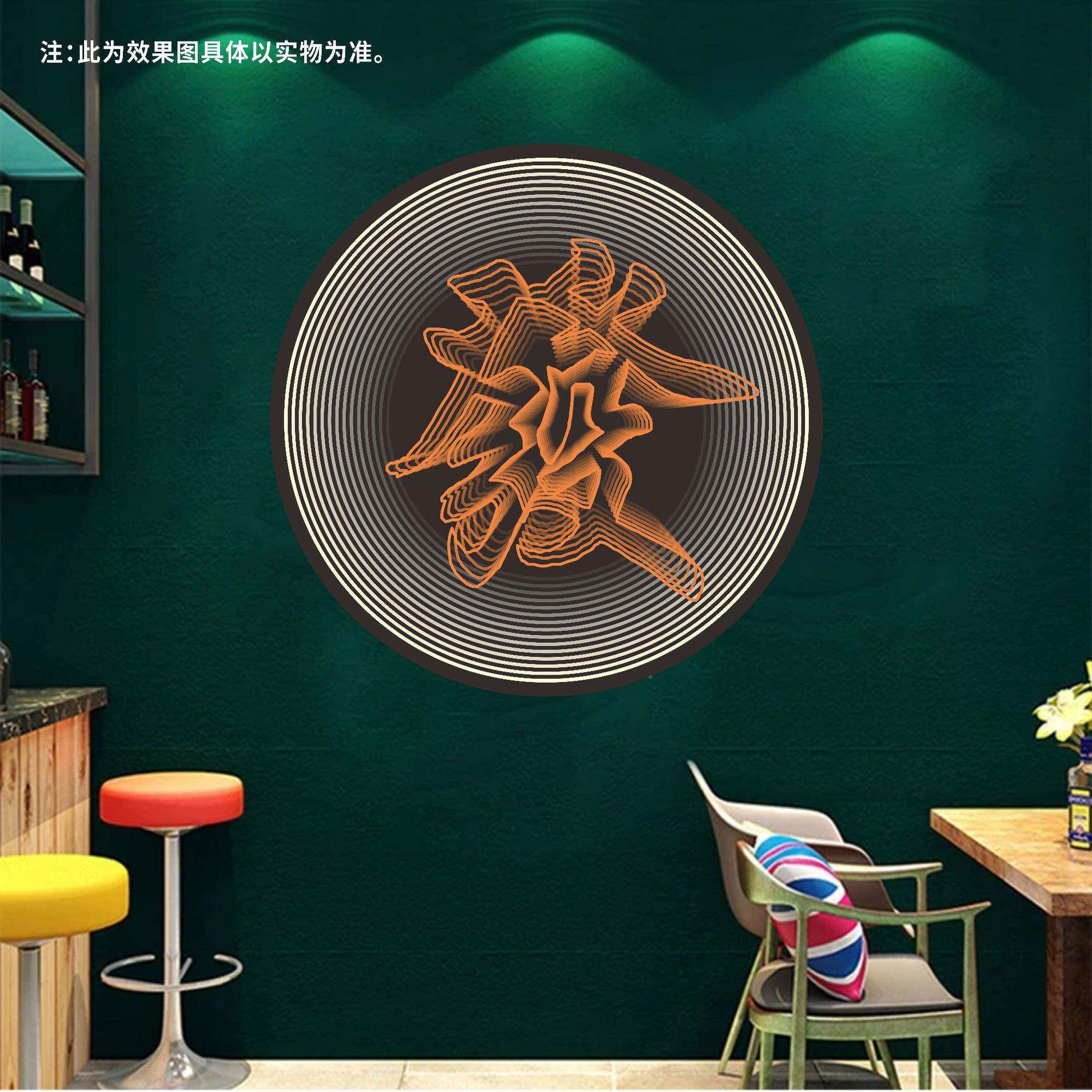 红渊镜亚克网力霓虹灯发光字KT深V灯箱广牌告霓TMR虹灯