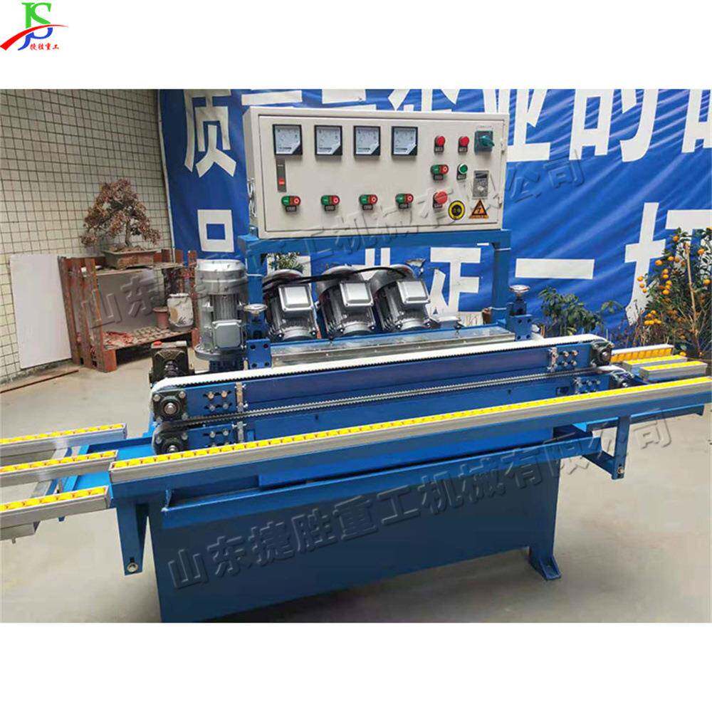 橱柜门玻倒角璃机晶钢门js-mbj-2玻璃直线修机全自动边建筑玻璃磨