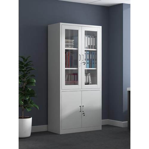 钢文制SW-WJG-3件带柜档铁皮柜办公室凭证资料案五节柜锁抽屉加厚