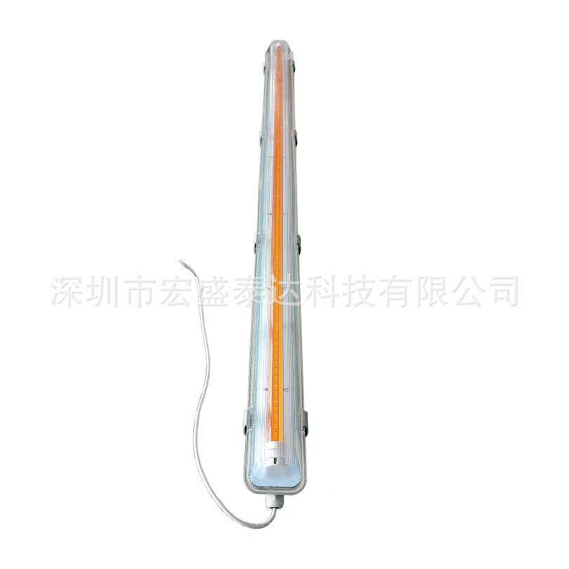 12SOZ米双管抗.紫外线光滤波4380nm500nm黄520nmLED三防灯管6W