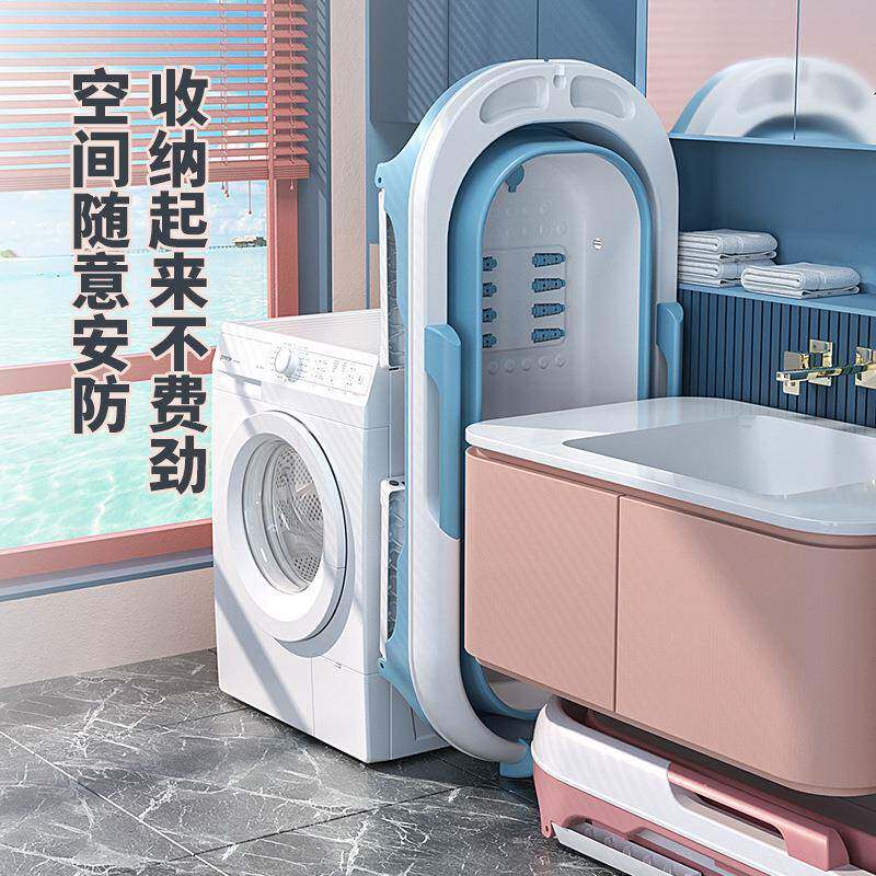 叠泡澡桶大人叠成人浴缸洗浴桶F96TJ699家用全身可折洗折澡盆双人
