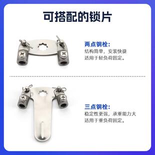 MS88箱变锁不锈钢门锁挂锁孔MS887工业户外电8站箱锁变盒电MS888