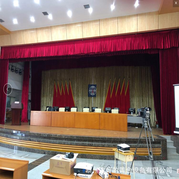 舞台升降电动合唱设台话筒假台囗池防火幕GBI乐铝侧光吊笼机械备