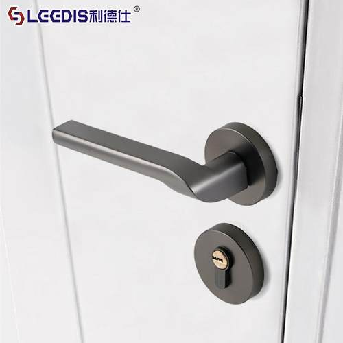 7066706门家直销灰黑色卧室锁室分内木门锁把手静音体锁具现代房