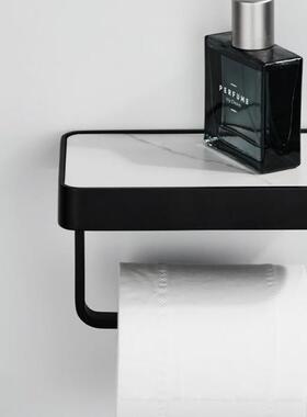 架卫生间纸巾盒浴室理大石机手YJX-6341置物免打孔厕纸盒挂壁式卷