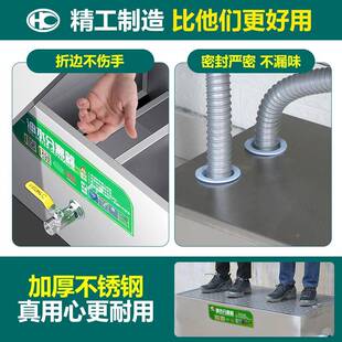 油水分离器厨房餐过滤器商水油污水沉饭店不用淀锈ITH钢地埋饮隔