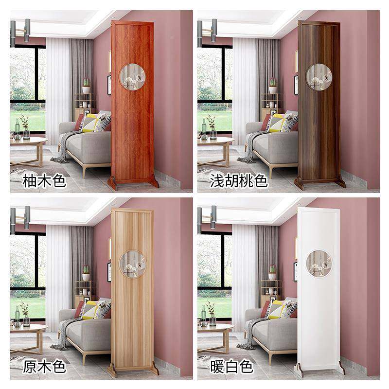 入s新中式屏风户断玄关实木客厅隔卧室遮乔其纱花挡办公室折叠移,基础建材,屏风,淘宝优惠券,粉丝福利购,淘宝优惠卷