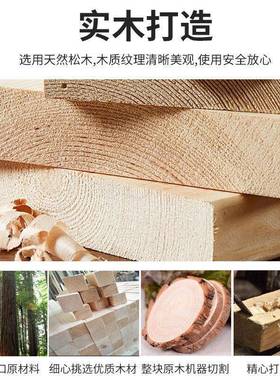 实木功衣柜床一体省能空儿WGG童床书柜间组合床多带柜子男女孩榻