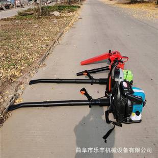 政市道叶路吹风机庭院树清扫除雪机背负式四SPD冲程吹风机