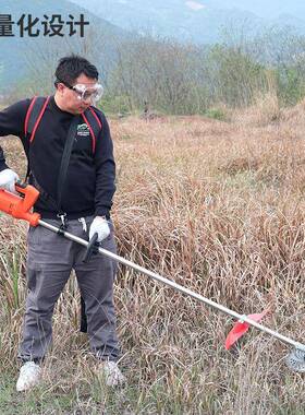 迈越电动割草机48WPO6V0V2V打7草机动割草机园林剪电草机草坪除直