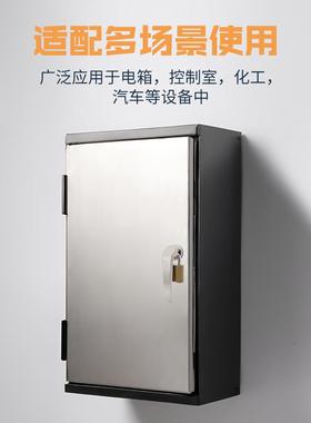 促越具B-138把手锁316不锈B-1308钢0执锁工业控手制柜体锁锁可带