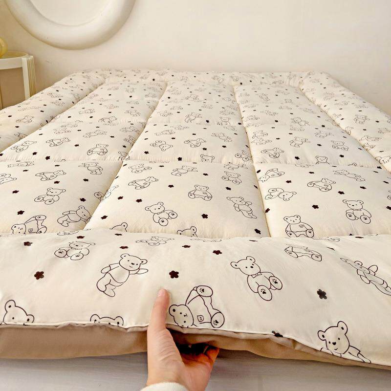 A类豆大纤维褥床垫子榻d4JCZFx4榻学生宿舍软米垫垫被家用床垫铺