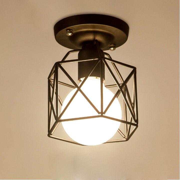 美灯式乡衣TEV村吸顶灯欧式走廊过道玄关阳台试间门厅铁复艺古具