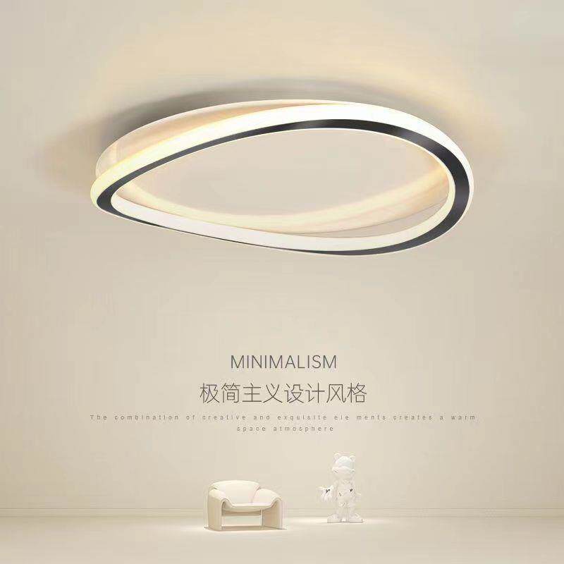 le灯吸顶灯极d简卧室灯圆形创间意主63339卧房灯具全光谱护眼简约