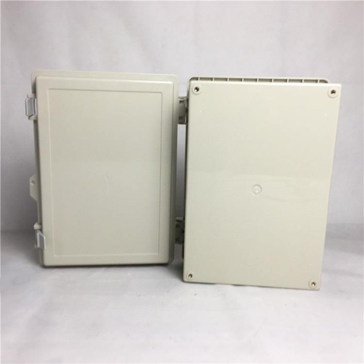 CLR塑5料搭扣铰链翻盖防水盒F53B15*240*3表40仪外壳接线盒分线盒