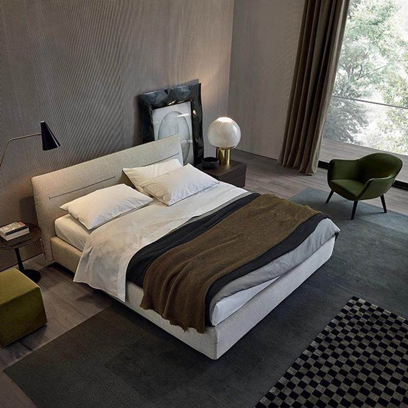 现简约微床别墅卧室床大户型笑设JAC计师款主卧双人1大.8米布艺代,鲜花速递/花卉仿真/绿植园艺,其它园艺用品,淘宝优惠券,粉丝福利购,淘宝优惠卷