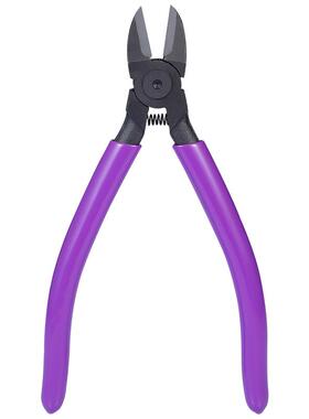 拓伏锐进口斜口钳专钨钢刃口斜嘴钳偏口子钳钢丝QAW剪钳电子钳业