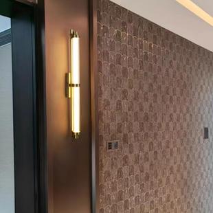 长计条墙壁灯现代背设师客厅景新壁中式别墅453酒店餐厅走廊样板