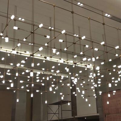 非标沙工程盘吊灯酒店大堂楼大灯酒大CD-16089堂吊灯售楼处KTV大