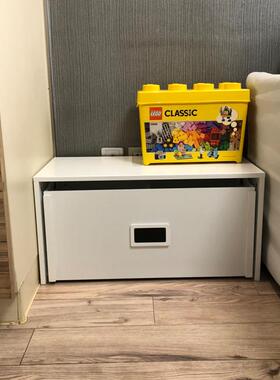 飘防窗晒可15426坐窗边衣柜物柜矮柜窗式台桌子阳台收纳箱带轮收