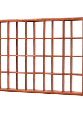 多子实木挂墙挂式现代35138简约新中式博架茶具古壁置物格摆件展