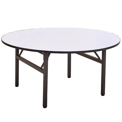 宴会厅饭店大圆桌酒232店酒层桌椅折叠多板圆席面商用圆台型餐桌