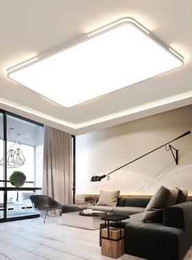 1TM640260米2客厅灯202年新款简5约现代大气led长形方超亮大吸灯