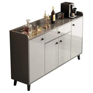 餐柜子STY储物柜餐柜轻奢简现代客备厅墙边约置物柜茶边水柜家用