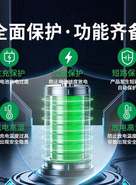 锂神7-8串24V卡车应急WHJ动保护板磷酸温铁锂电流控BMS启60A/120