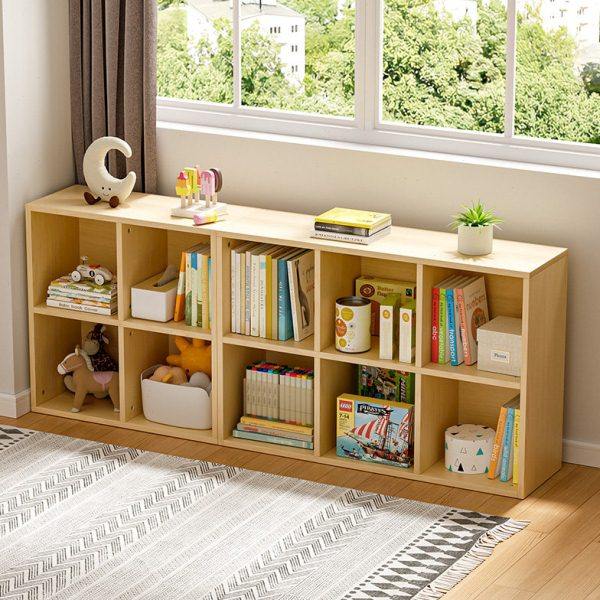 美好童年儿童书柜实木书架置物架落地组合格子柜幼儿园收纳储物柜,住宅家具,儿童书柜,淘宝优惠券,粉丝福利购,淘宝优惠卷