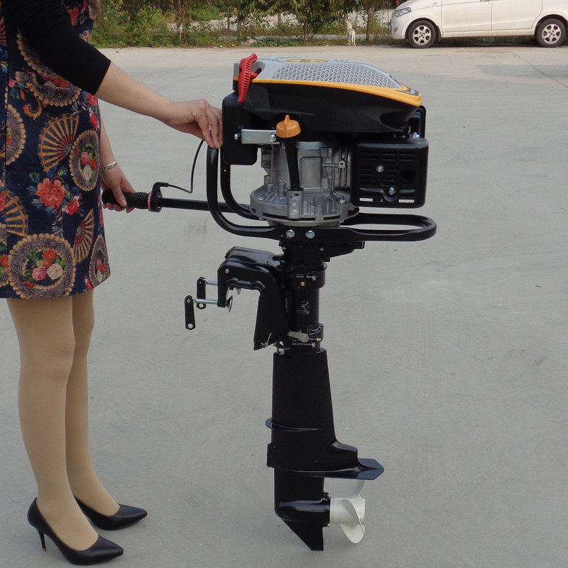 家用渔船挂桨机木船铁皮船小型船挂机经济省油船尾机直销包邮