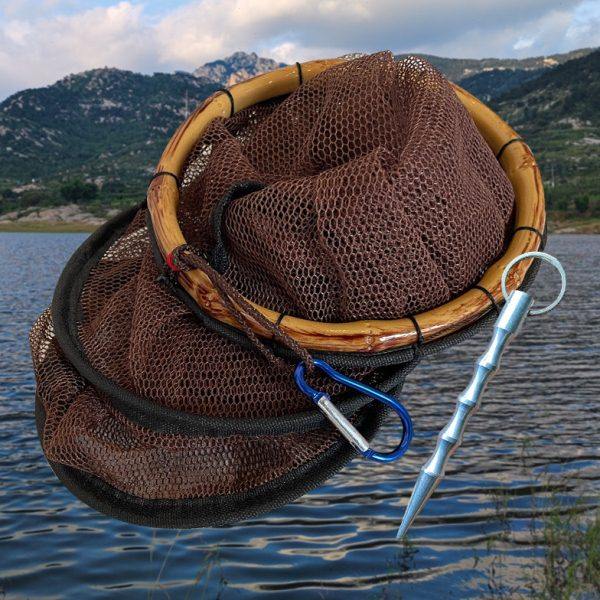 新款溪流鱼护挂腰鱼护路亚走钓渔护加厚竹鞭鱼护速干防臭装鱼网袋,户外/登山/野营/旅行用品,鱼护,淘宝优惠券,粉丝福利购,淘宝优惠卷