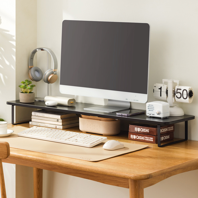 台式电脑增高架办公桌面收纳置物架显示器抬高架底座支架垫高架子