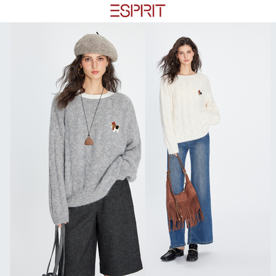 ESPRIT/埃斯普利特慵懒风针织衫