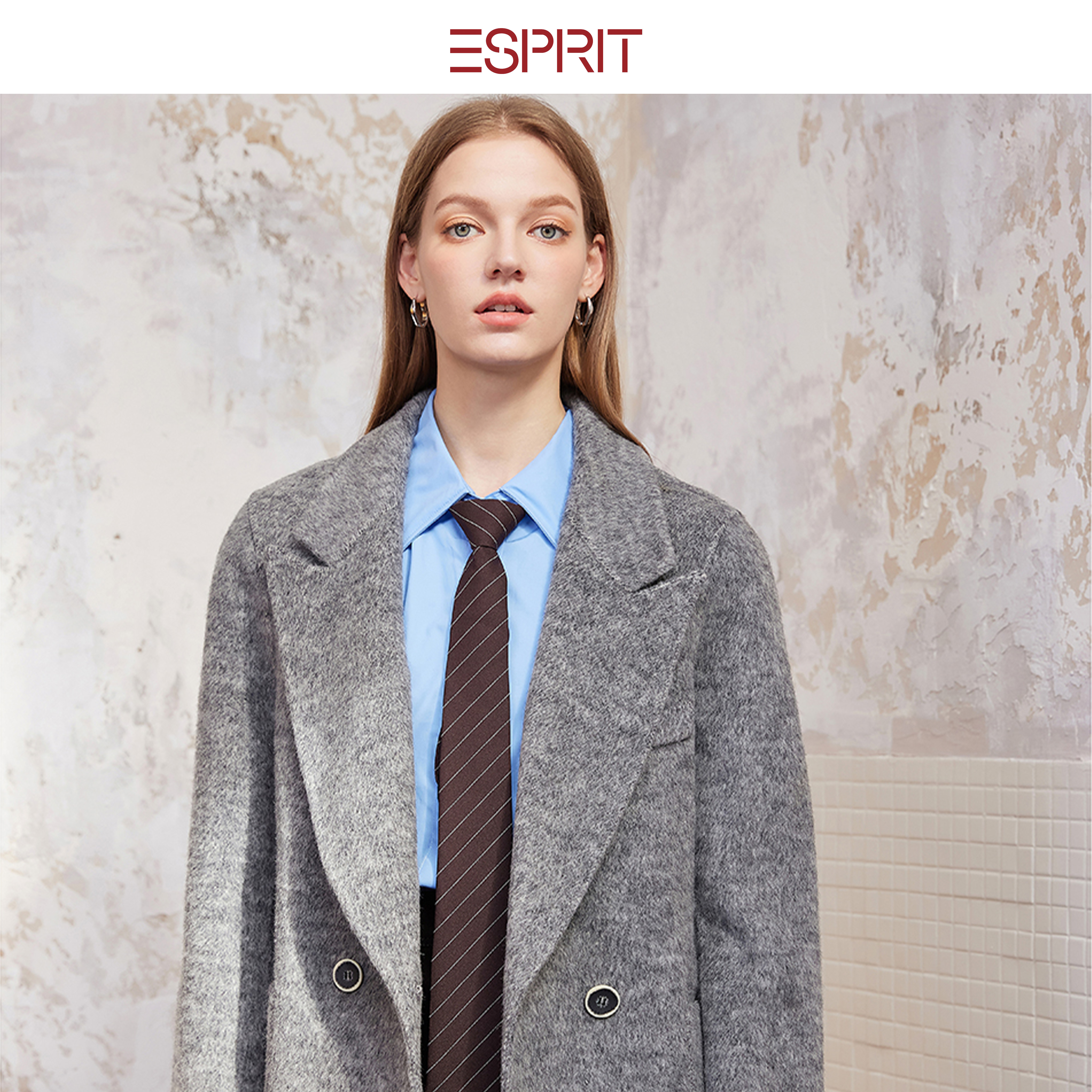 ESPRIT/埃斯普利特毛呢外套